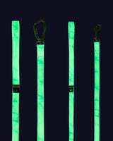 PAIKKA | Glow Hundeleine | Marble Green | REFLEKTIEREND