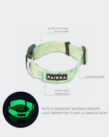 PAIKKA | Leuchthalsband | Marble Green | REFLEKTIEREND